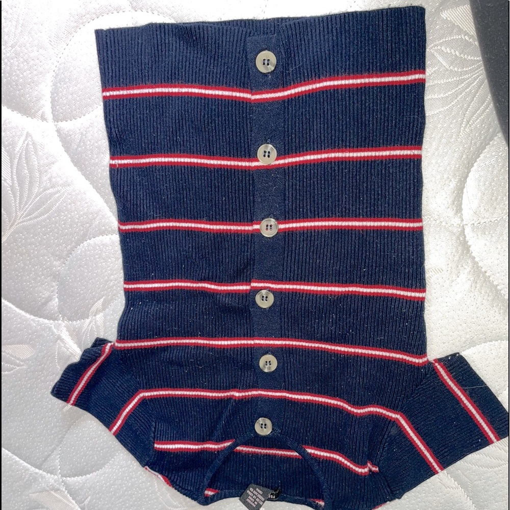 Girls Blue and Red Forever 21 Tank Top